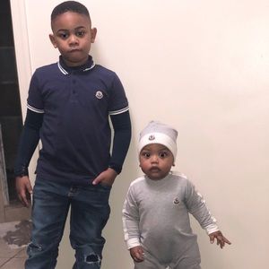 Moncler big kid Polo